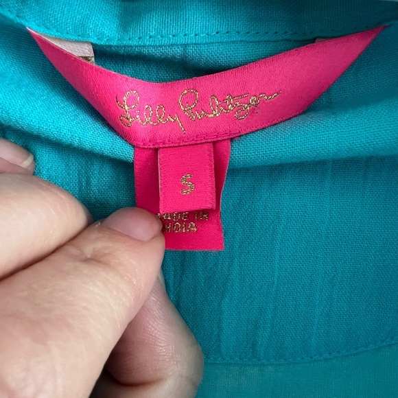 Lilly Pulitzer Blouse Size Small - Picture 4 of 4